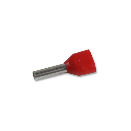 9037440000 Weidmuller Ferrule , Twin Entry , 1.05mm