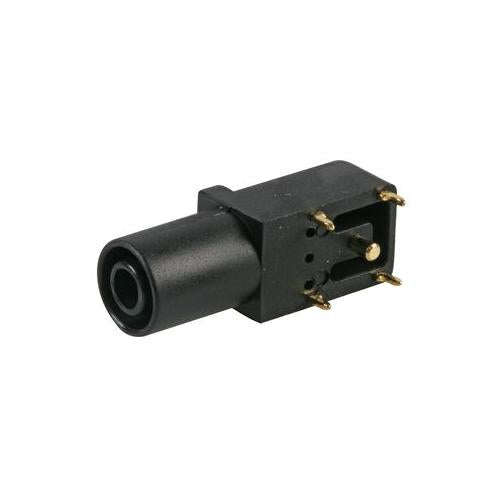 FCR7350B Cliff Electronic Components Socket , PCB , 4mm , R/A , S16N-Pc , Blk