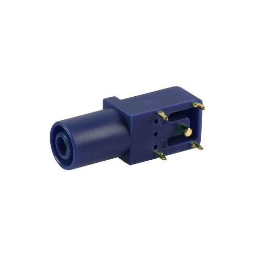 FCR7350L Cliff Electronic Components Socket , PCB , 4mm , R/A , S16N-Pc , Blue