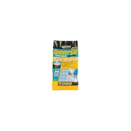UN IFLEX5WE Everbuild Grout , Universal Flexible , 5Kg White