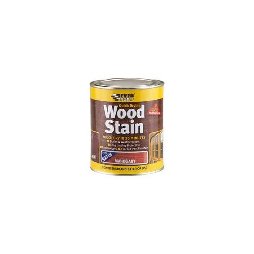 WSTAINSMAH02 Everbuild Wood Stain Mahogany 250Ml