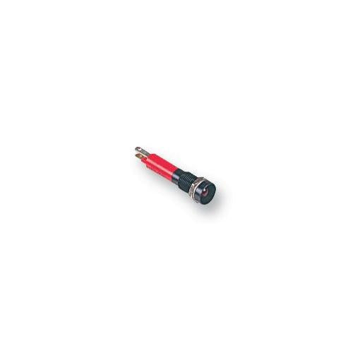 190B1350 CML Innovative Technologies LED , M8 , 24Vdc , Black Chrome , He-Red