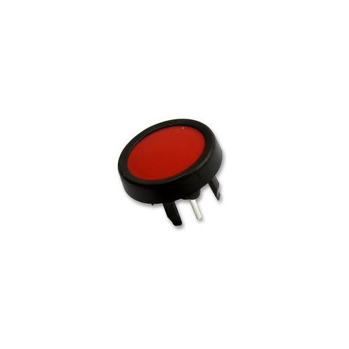 1241.1104.7093 Schurter Switch , SPNO , Round , Red