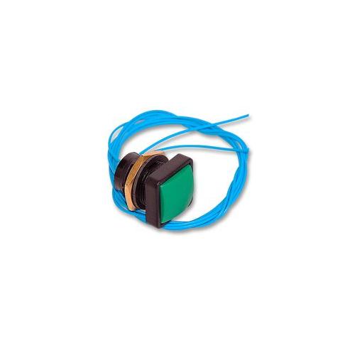 49-59213 Itw Switches Switch , Square , Green