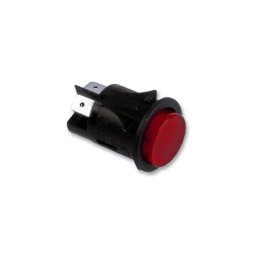 SP6018C1G0000 Molveno Switch , Pb , DPST , 22mm , Illum Red