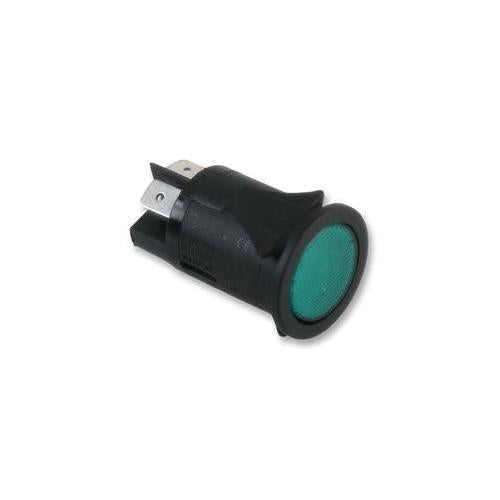 SP6028C1E0000 Molveno Switch , Fpb , DPST , 22mm , Illum Grn