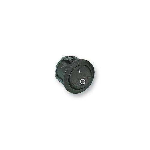 R13-112A Arcolectric Switches Switch , Rocker SPST Black I/O