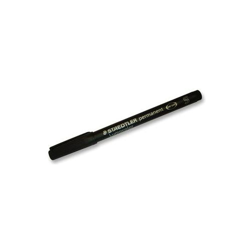 PERMANENT MARKER S/FINE 0.4MM BLK X1 , STAEDTLER ,313-9