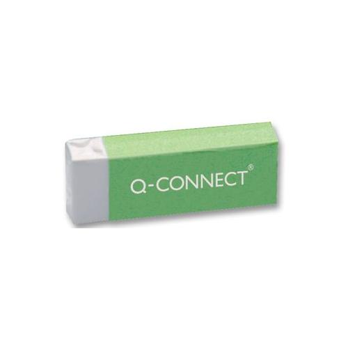 PLASTIC ERASER 20PK , Q CONNECT , KF00236