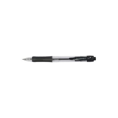 PEN RETRACTABLE BLACK 10PK , Q CONNECT , KF00267