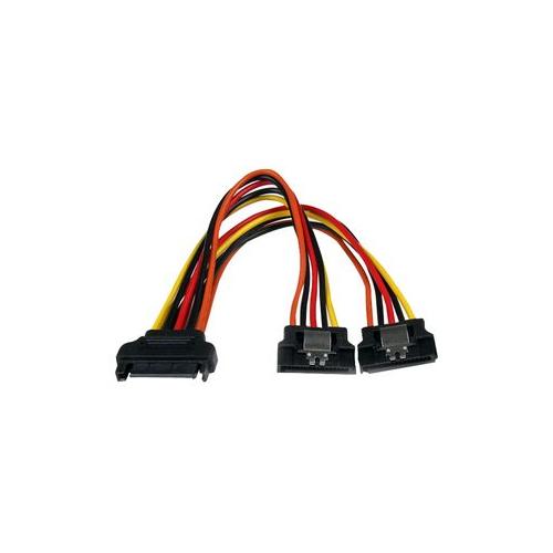 PYO2LSATA Startech Cable , SATA Power Y Splitter , Latching