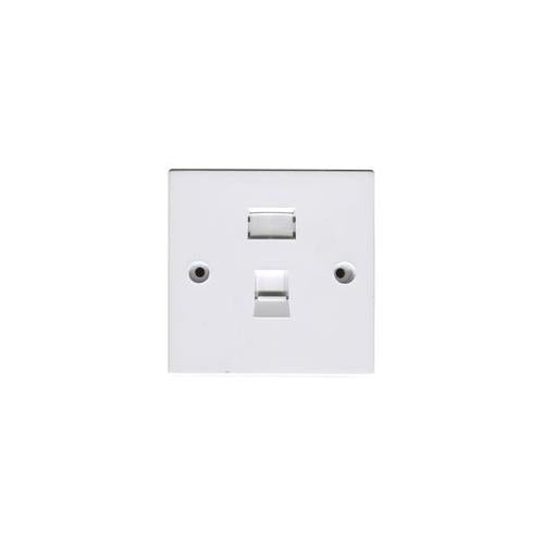 SJL1 Tuk Faceplate , Rj45 Cat 6 Single
