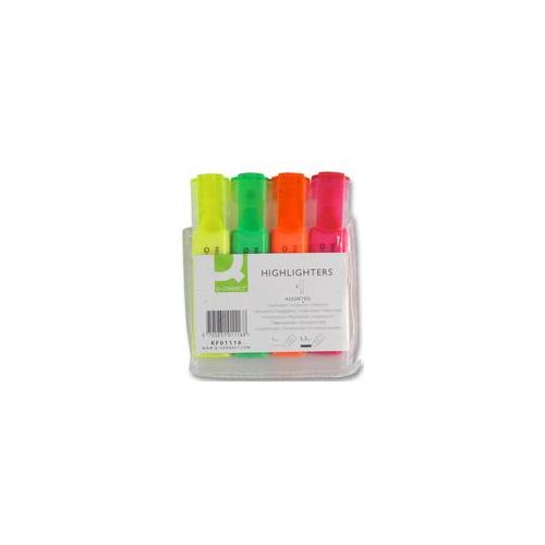 HIGHLIGHT ASSORTED 4PK , Q CONNECT , KF01116