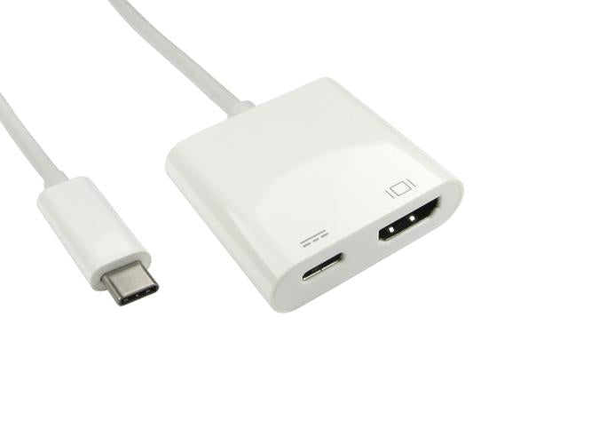 15cm USB type C to HDMI adaptor with pd function