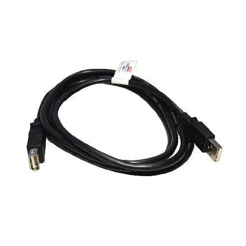 1 Metre USB 2.0 A M - A F BLACK EXTENSION CABLE LEAD
