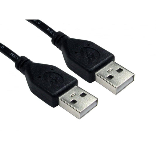 0.5m USB 2.0 Type A (M) to Type A (M) Data Cable