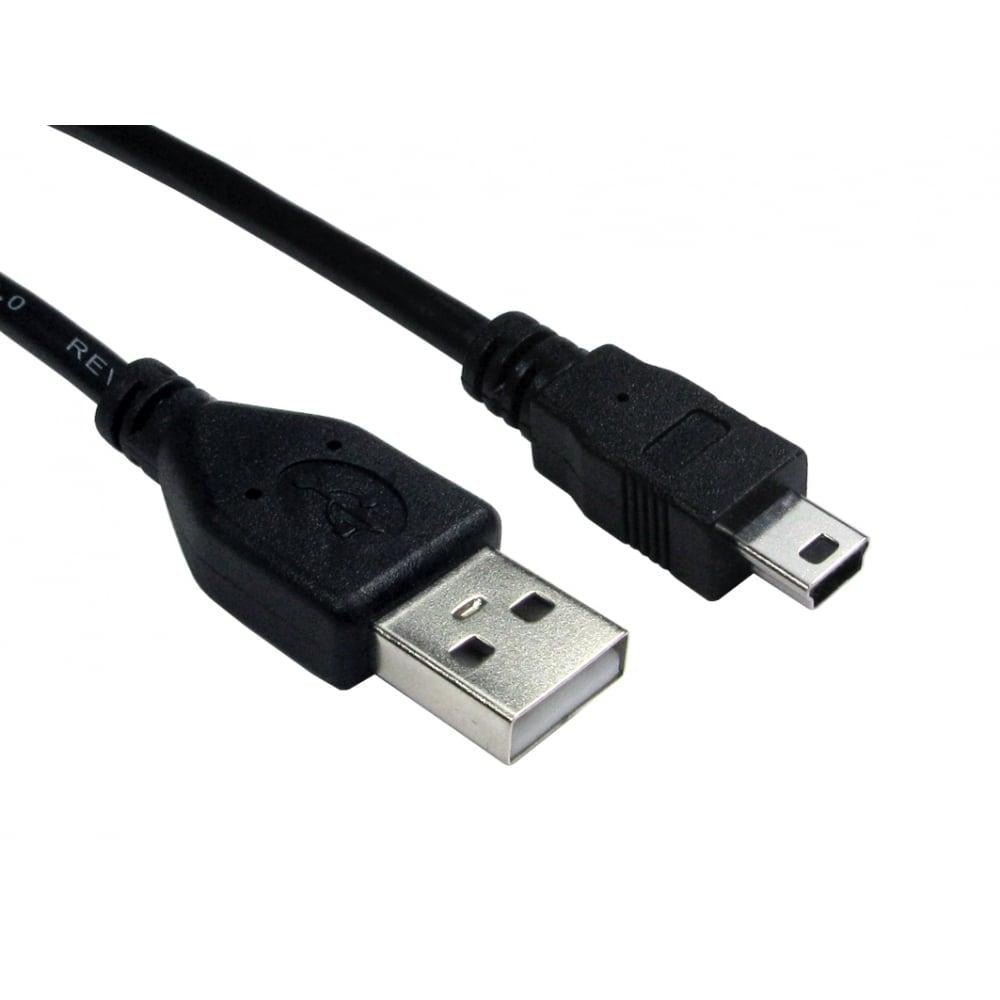 0.5m USB2.0 Type A (M) to Mini B (M) Cable