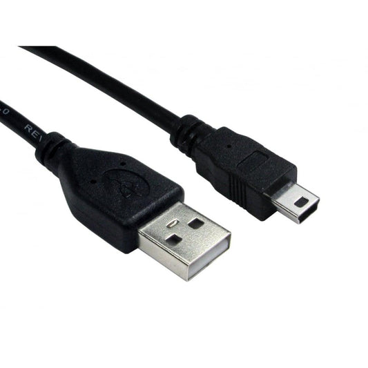 0.5m USB2.0 Type A (M) to Mini B (M) Cable