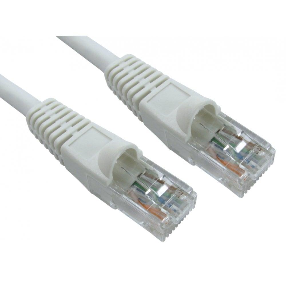 0.5m Snagless Cat6 LSZH Patch Cable - White