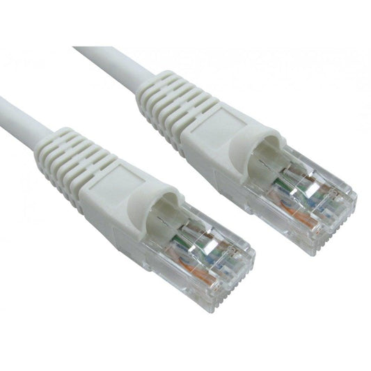 0.5m Snagless Cat6 LSZH Patch Cable - White