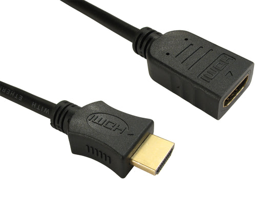0.5mtr v1.4 hdmi -fast with ethernet m-f black