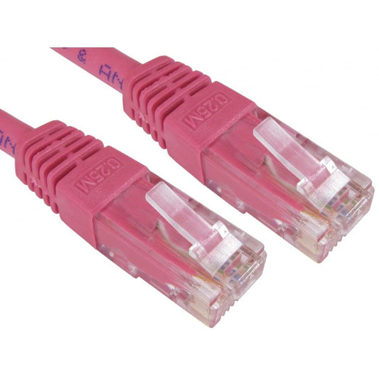 1.5m Cat6 Patch Cable - Pink