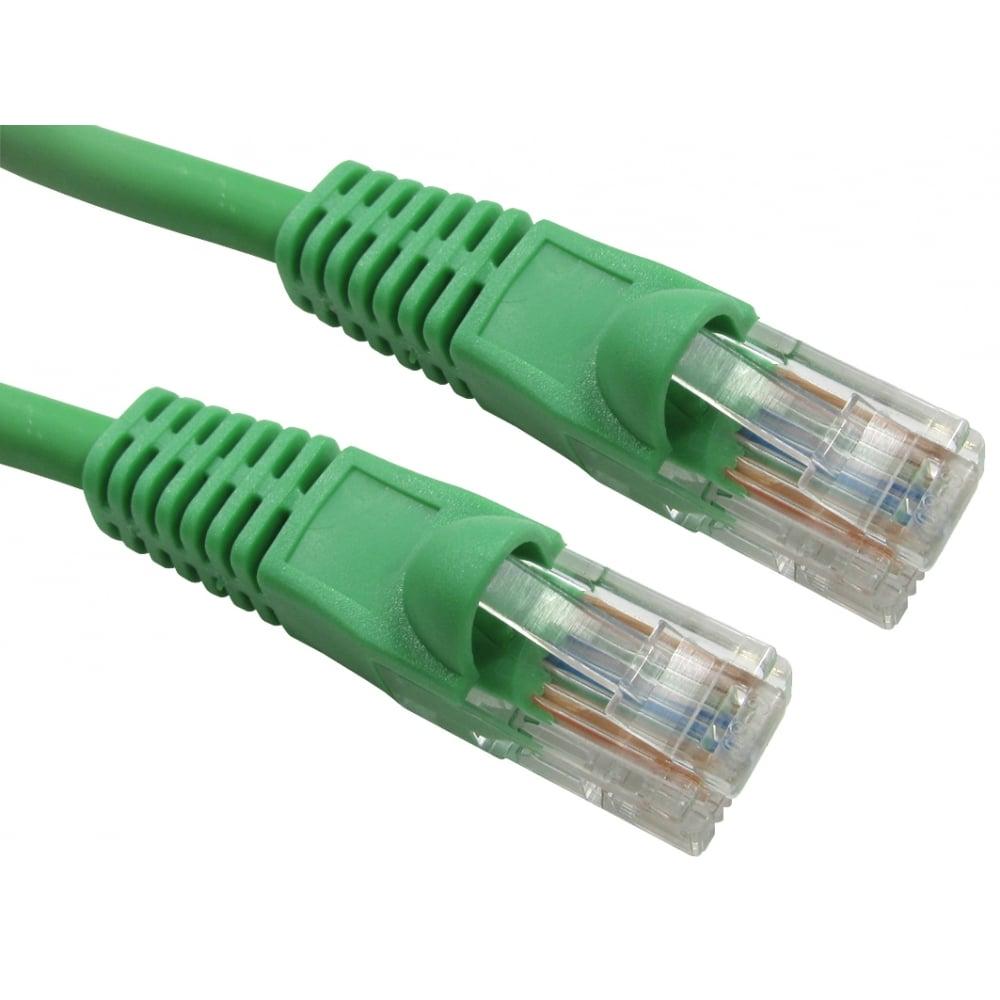 1.5m Snagless Cat6 LSZH Patch Cable - Green