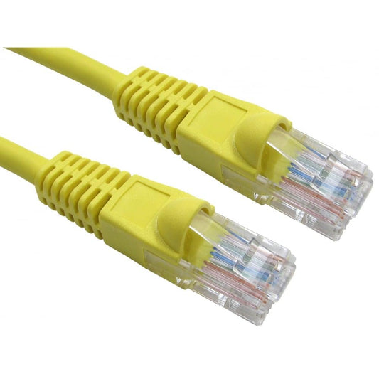 1.5m Snagless Cat6 LSZH Patch Cable - Yellow
