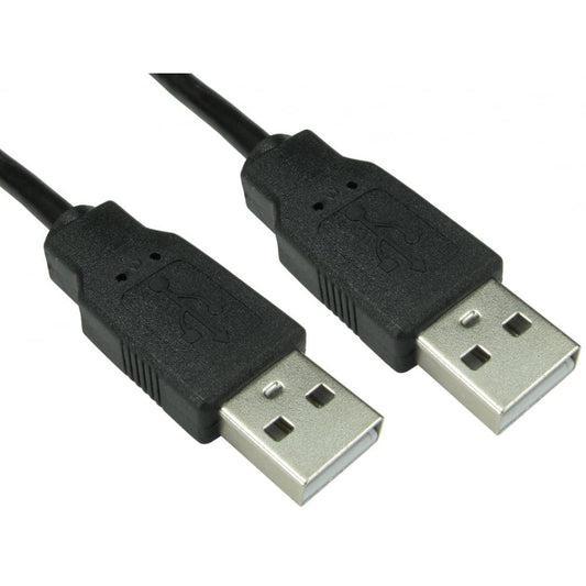 5m USB2.0 Type A (M) to Type A (M) Cable - Black