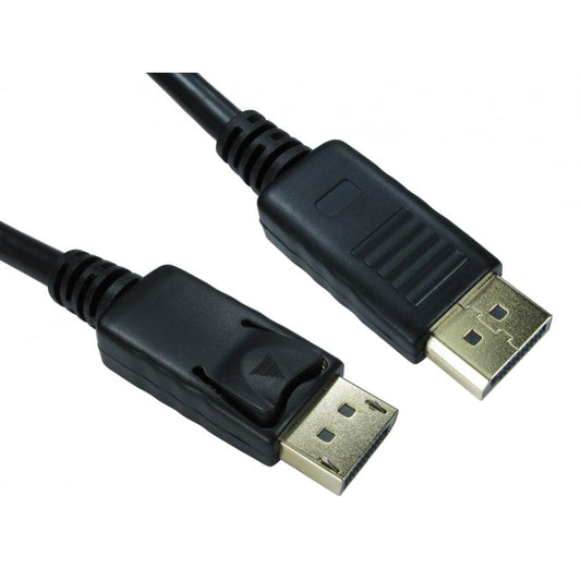 0.5m Locking DisplayPort Cable