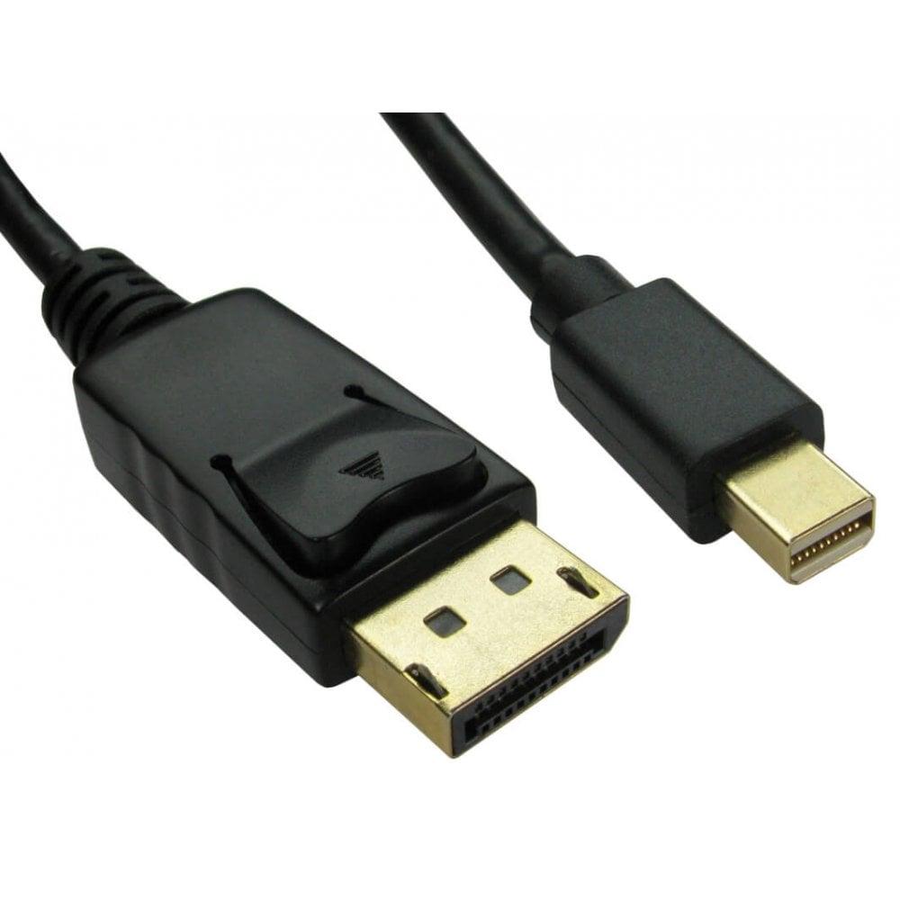 5m Mini DisplayPort to DisplayPort Cable- Black