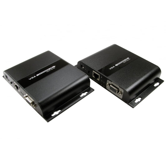 120m SVGA & Audio Over Cat5e/Cat 6 Extender