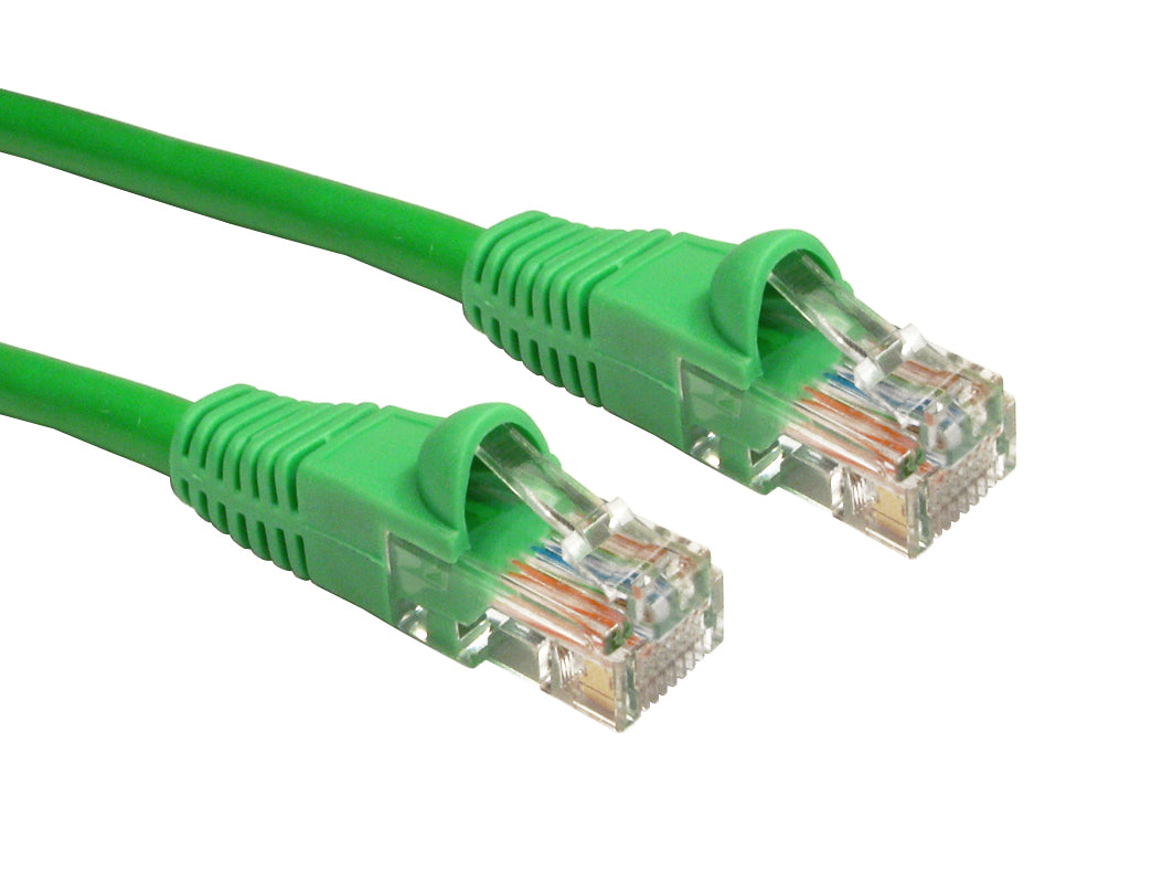 15mtr cat 5 e utp lsoh snagless - green