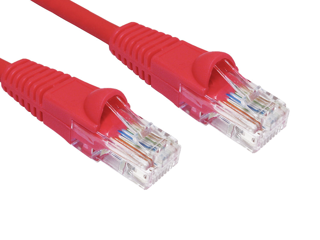 15mtr cat 5 e utp lsoh snagless - red