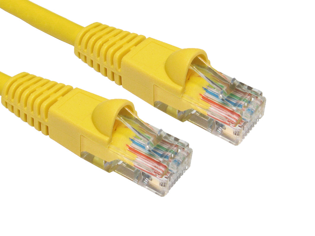 15mtr cat 5 e utp lsoh snagless -yellow