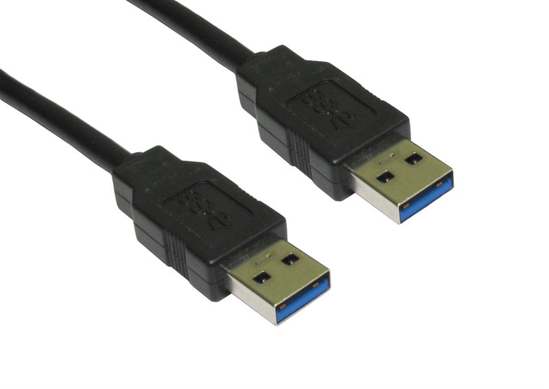 3mtr usb 3.0 a male to a male black cable