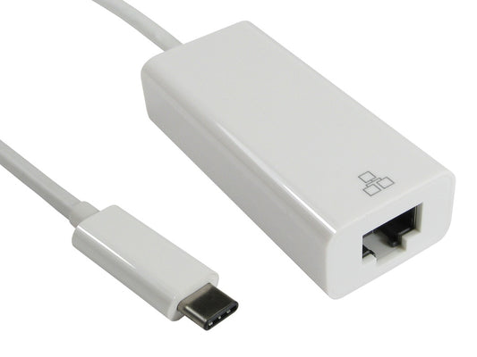 15cm leaded usb type c male to gigabit ethernet adaptor