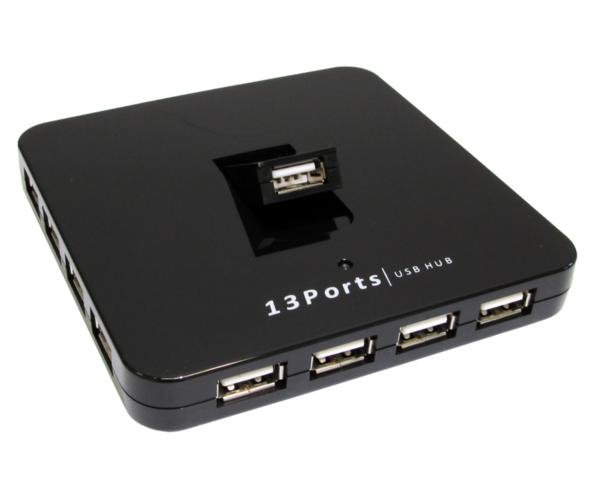13 Port USB 2.0 Hub