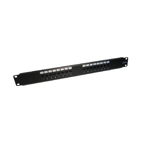 16 Port CAT5E Patch Panel Rack Mountable