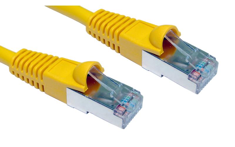 5 Metres CAT 5 E FTP SNAGLESS - YELLOW