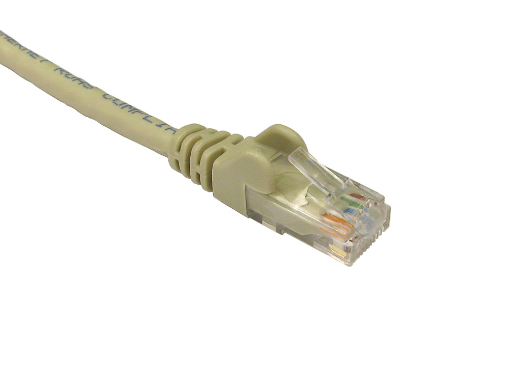 0.5 Metres NETWORK 6 ETHERNET CABLE LSOH PATCH LEAD - MOULDED - GREY