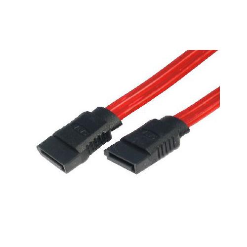45CM SATA DATA CABLE M-M RED LEAD