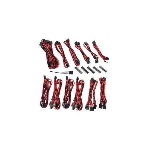 BitFenix Alchemy 2.0 PSU Cable Kit BQT-Series DP - Black & Red - PC Case Modding