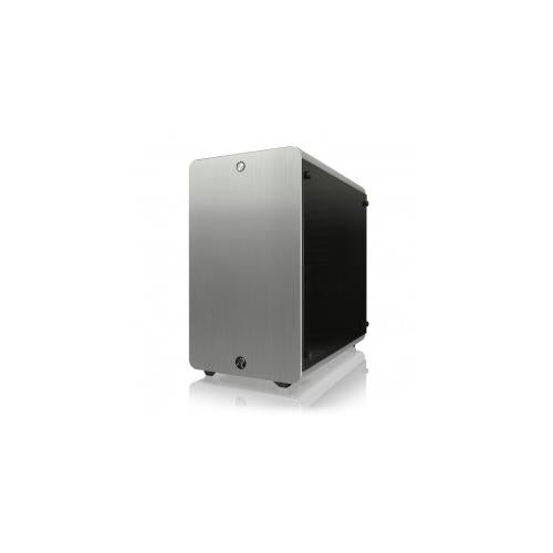 Raijintek Thetis Aluminium ATX Cube - Silver Window