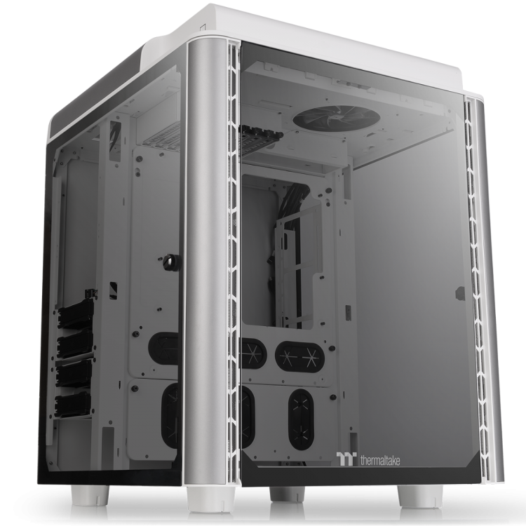 Thermaltake Level 20 HT Snow Edition Full Tower Gaming Case White Tempered Glass