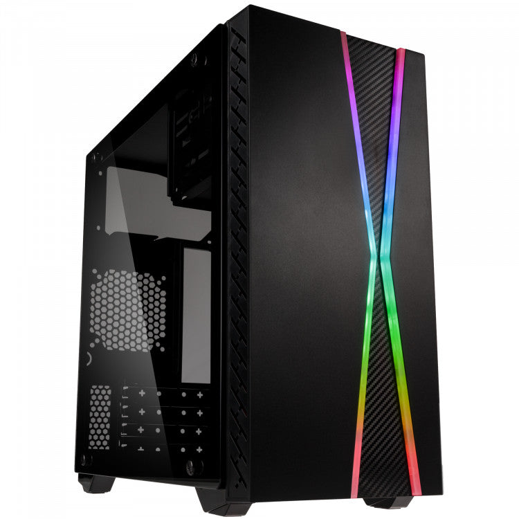 Kolink Inspire Series K3 ARGB Micro-ATX Case - Black Window