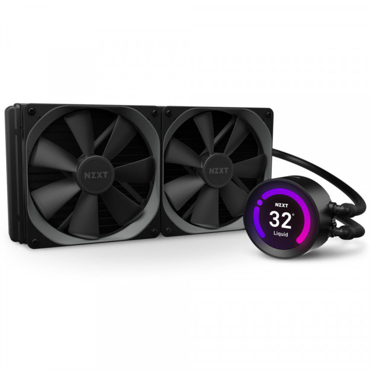 NZXT Kraken Z53 AIO CPU Water Cooler with LCD Screen - 240mm