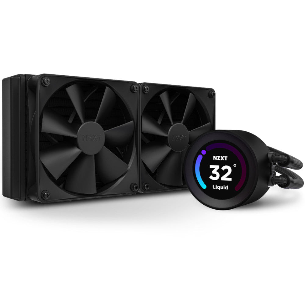 NZXT Kraken 240 Elite Black AIO CPU Water Cooler - 240mm