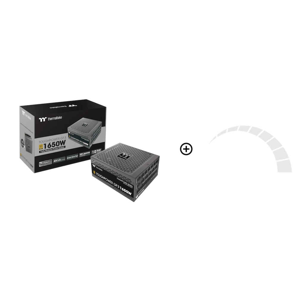 Thermaltake Toughpower GF3 1650W Modular Native PCIE 5 80 Plus Gold Power Supply