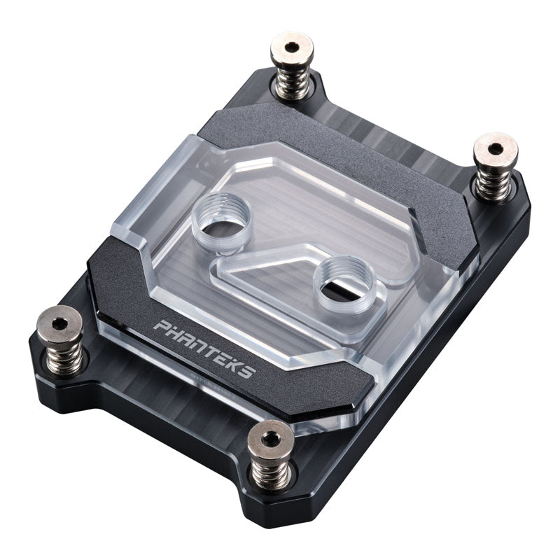 Phanteks Glacier C370A AMD CPU Water Block Acrylic Cover RGB LED - Bla ...